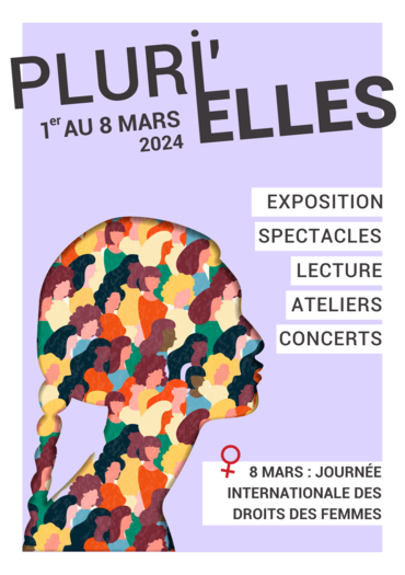 affiche plurielles 8 mars 2022 feyzin