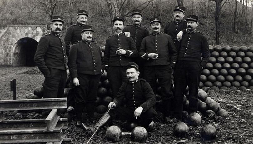 soldats fort feyzin 1915